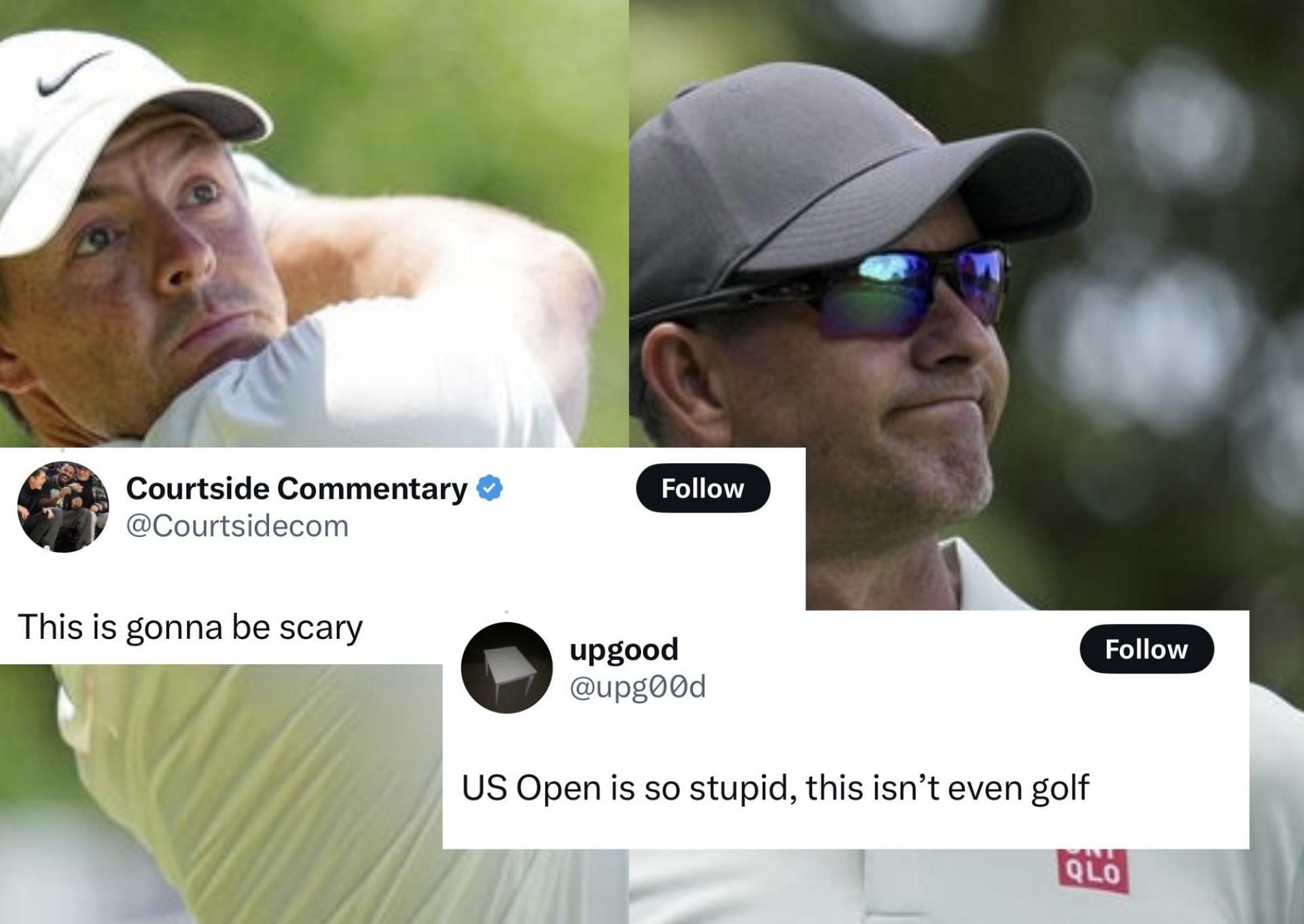 Rory McIlroy &amp; Adam Scott prepare for the 2025 U.S. Open