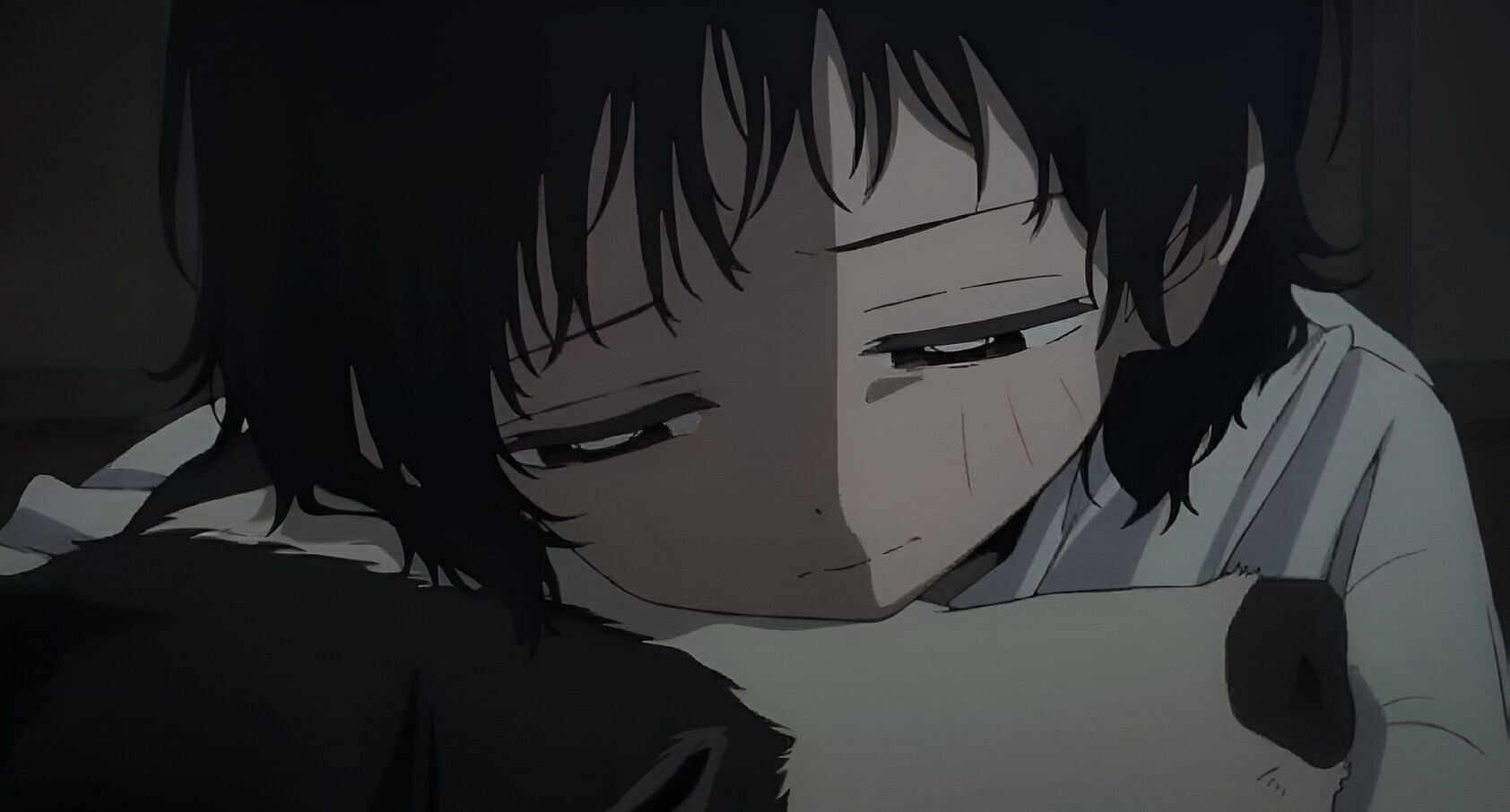 Shizuka and Chappy as seen in Takopi&rsquo;s Original Sin episode 1 (Image via ENISHIYA)