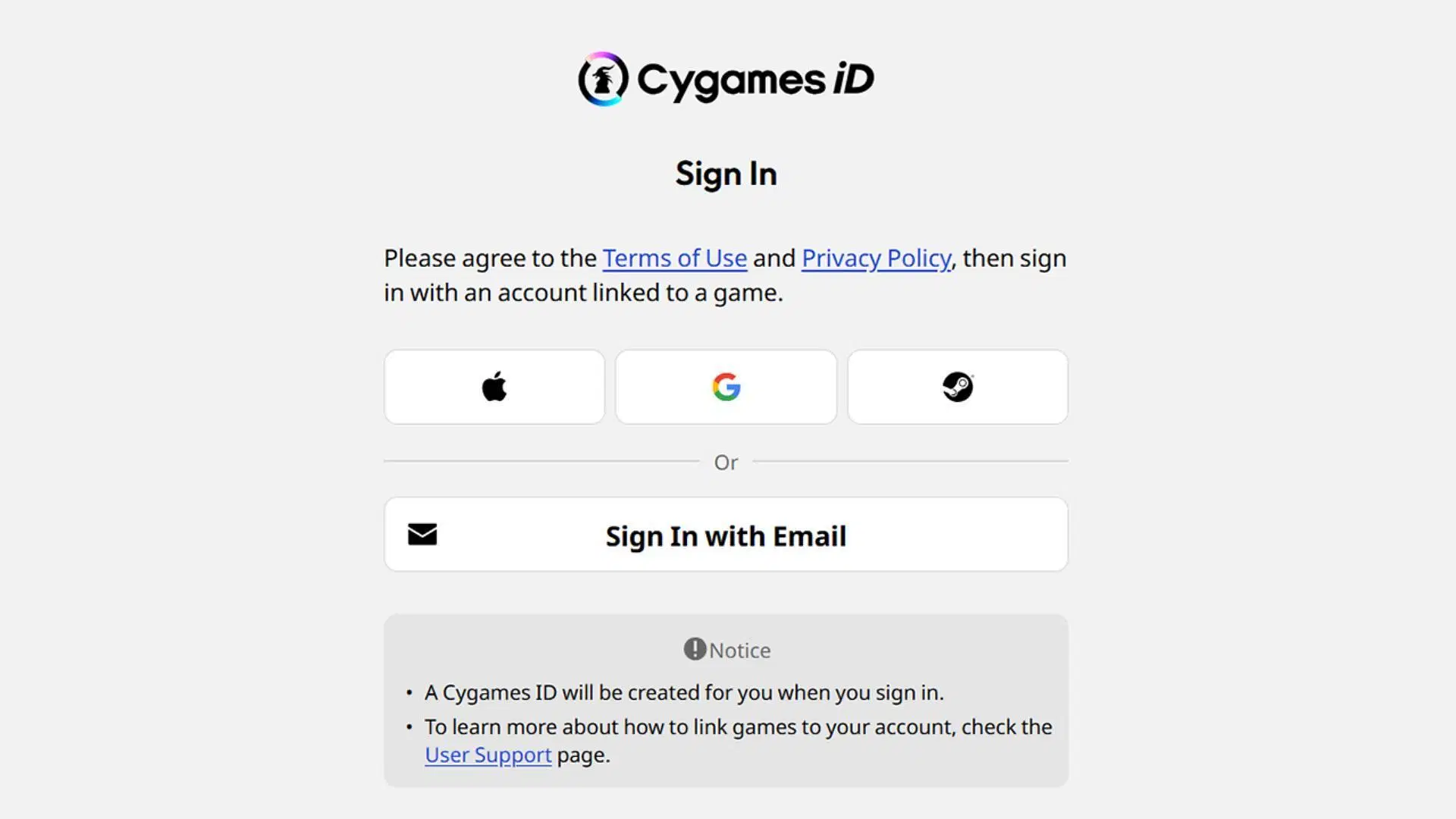 Cygames' log-in screen in Shadowverse Worlds Beyond (Image via Cygames)