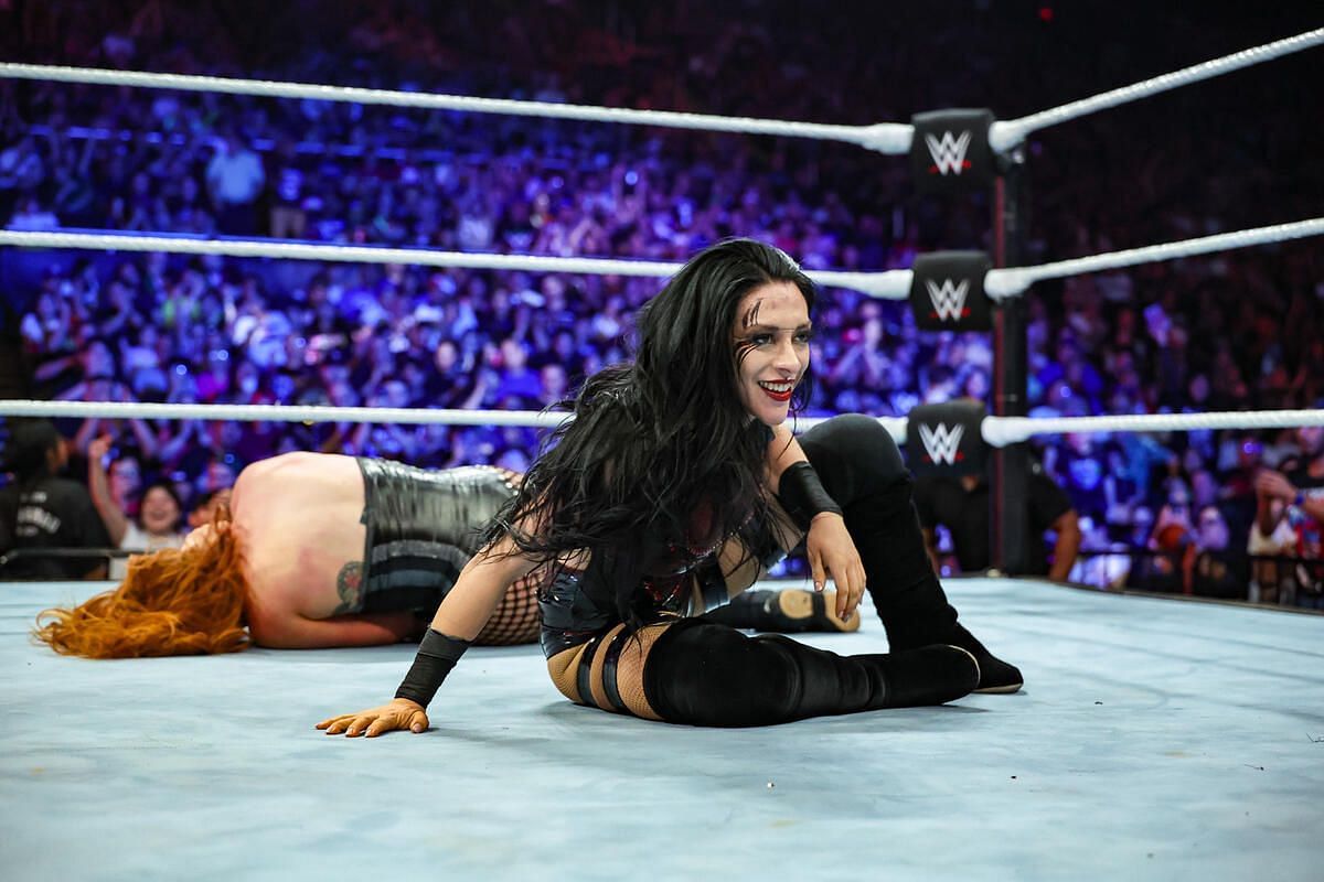 Stephanie Vaquer&#039;s makeup [Image Credits: wwe.com]