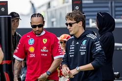 George Russell shares wholesome message for Lewis Hamilton praising his “efforts” for the F1 movie