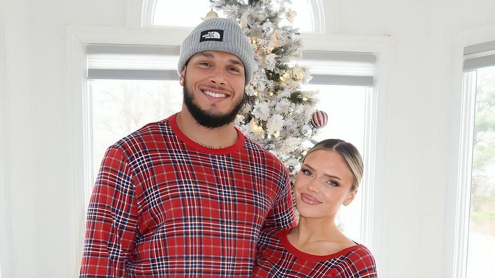 Jets LB Jermaine Johnson gets engaged to longtime GF Hannah Brooke (Image Credit: Brooke/IG)