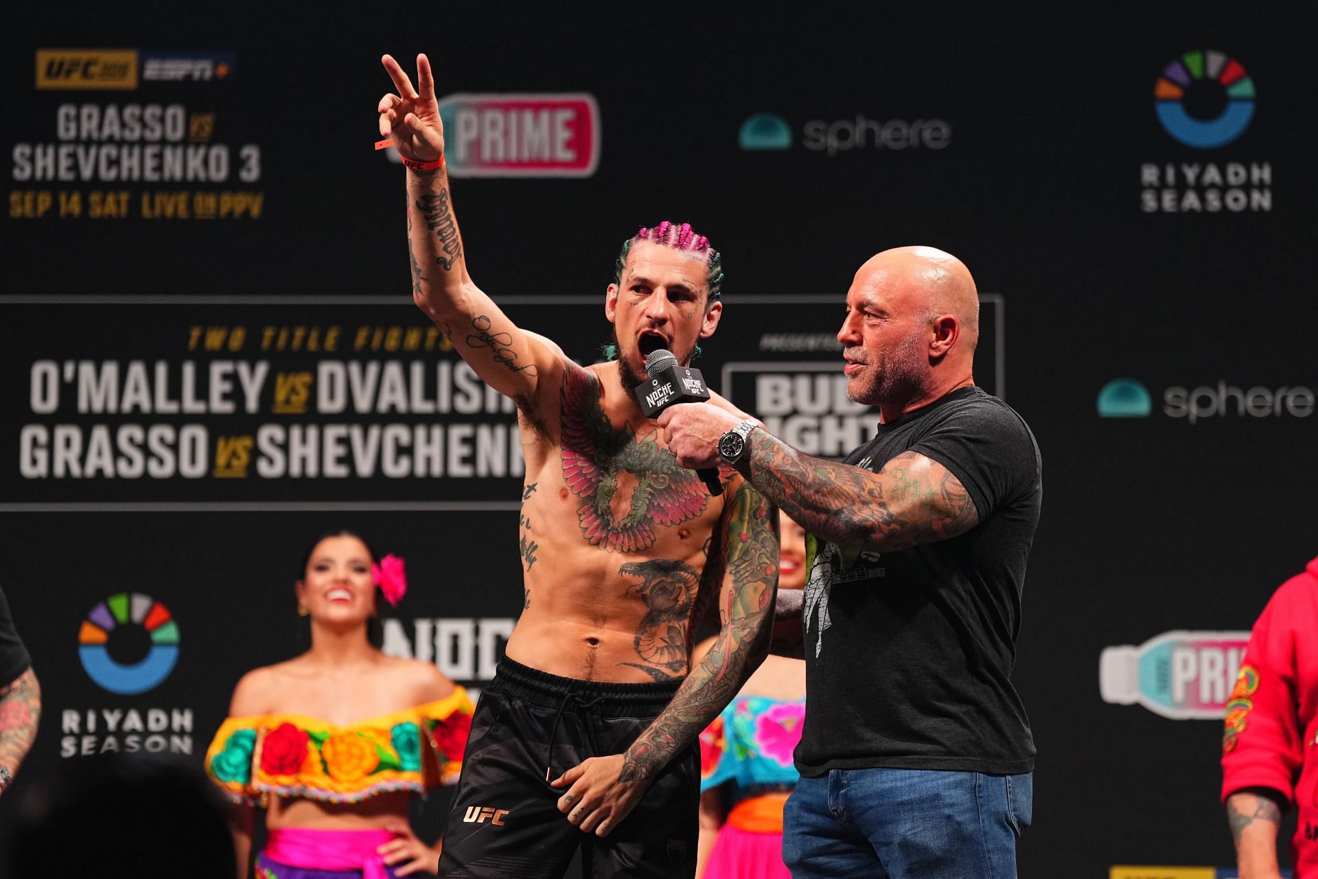 UFC 306 at Riyadh Season Noche UFC - Ceremonial Weigh-in - Source: Getty