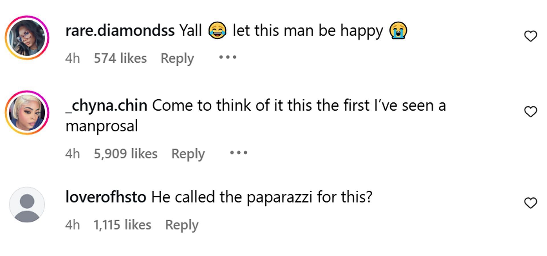 Comments reacting to the news (Image via Instagram/ @theshaderoom)
