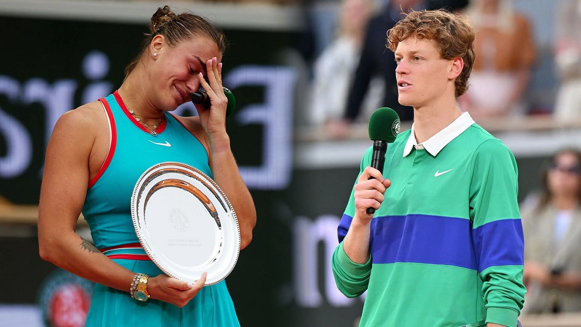 AAryna Sabalenka (L) &amp; Jannik Sinner (R) (Source - GETTY)