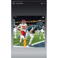 Cooper DeJean trolls Patrick Mahomes with picture of his pick-six