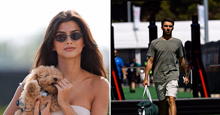 Pierre Gasly’s girlfriend Francisca Gomes soaks up the Miami sun
