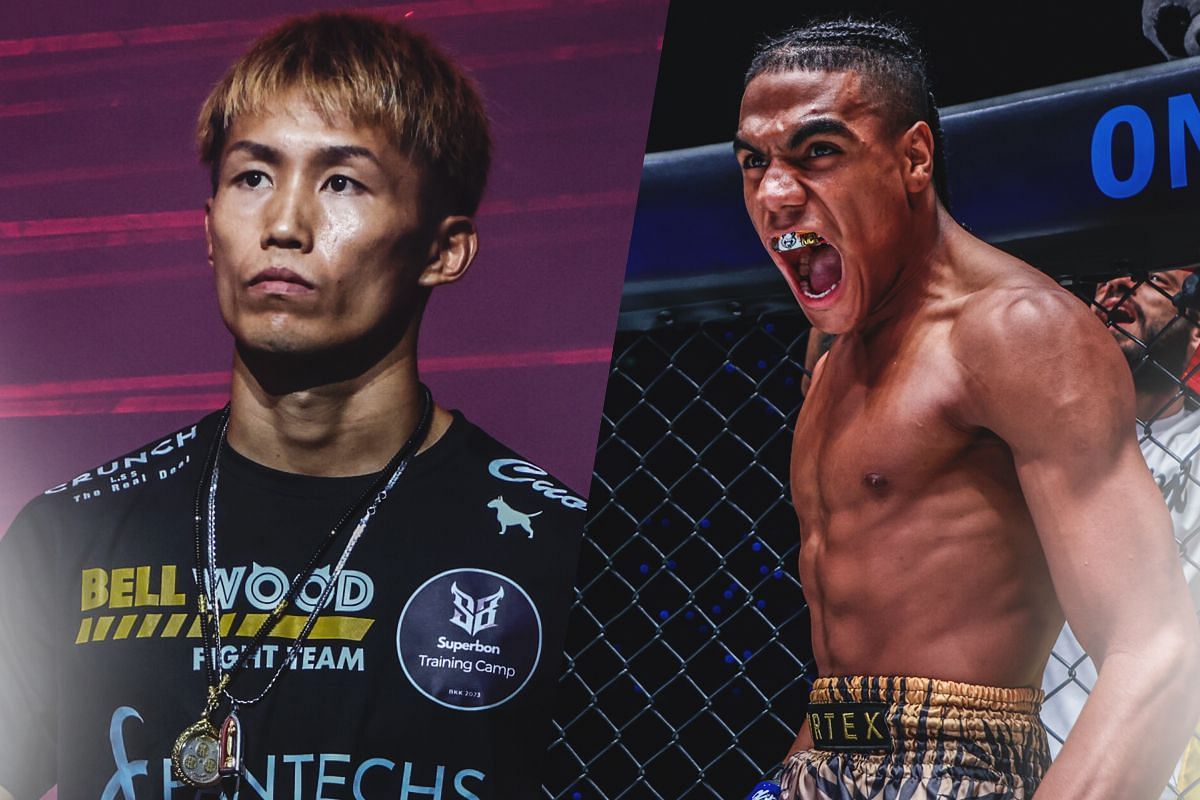 Taiki Naito (left) and Johan Estupinan (right) | Image credit: ONE Championship