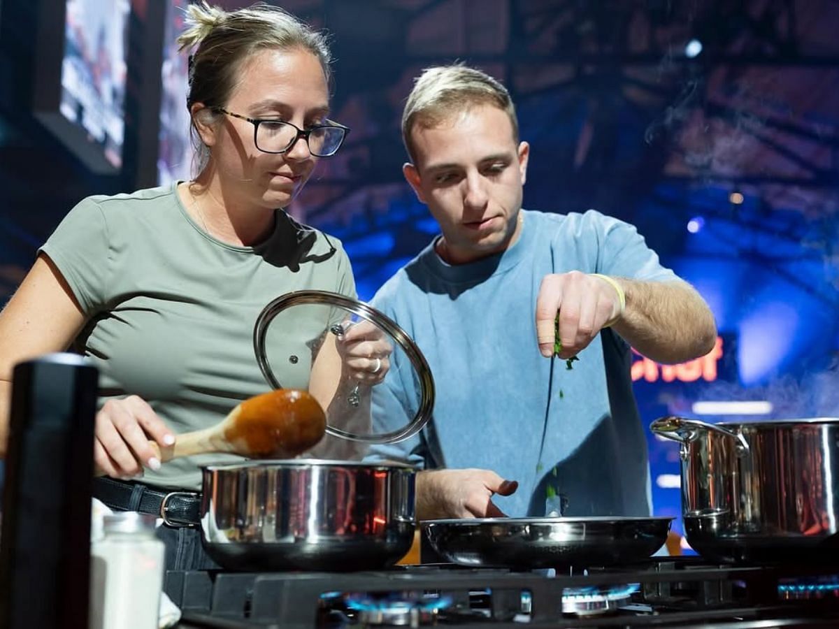Ashley and Ricky from MasterChef season 15 (Image via Instagram/@chefricknap)