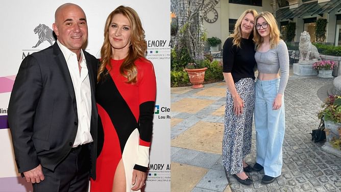 "My unicorn" - Steffi Graf feels the love from husband Andre Agassi, daughter Jaz & tennis world on 56th birthday