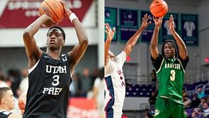 "AJ to Darryn to Caleb": Hoops fans react as 5-star prospect Caleb Holt joins AJ Dybantsa's alma mater