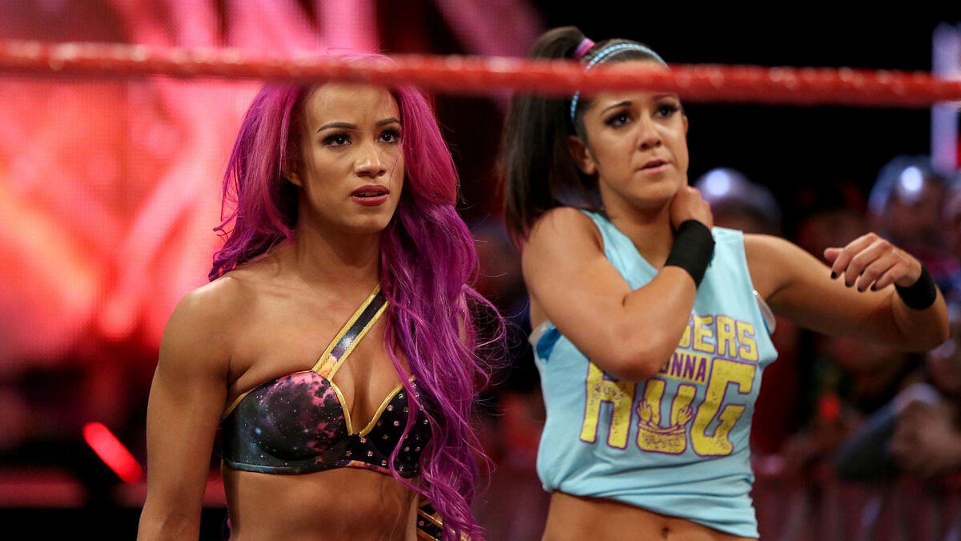Mercedes Mone (left) and Bayley (right). (Image credits: wwe.com)