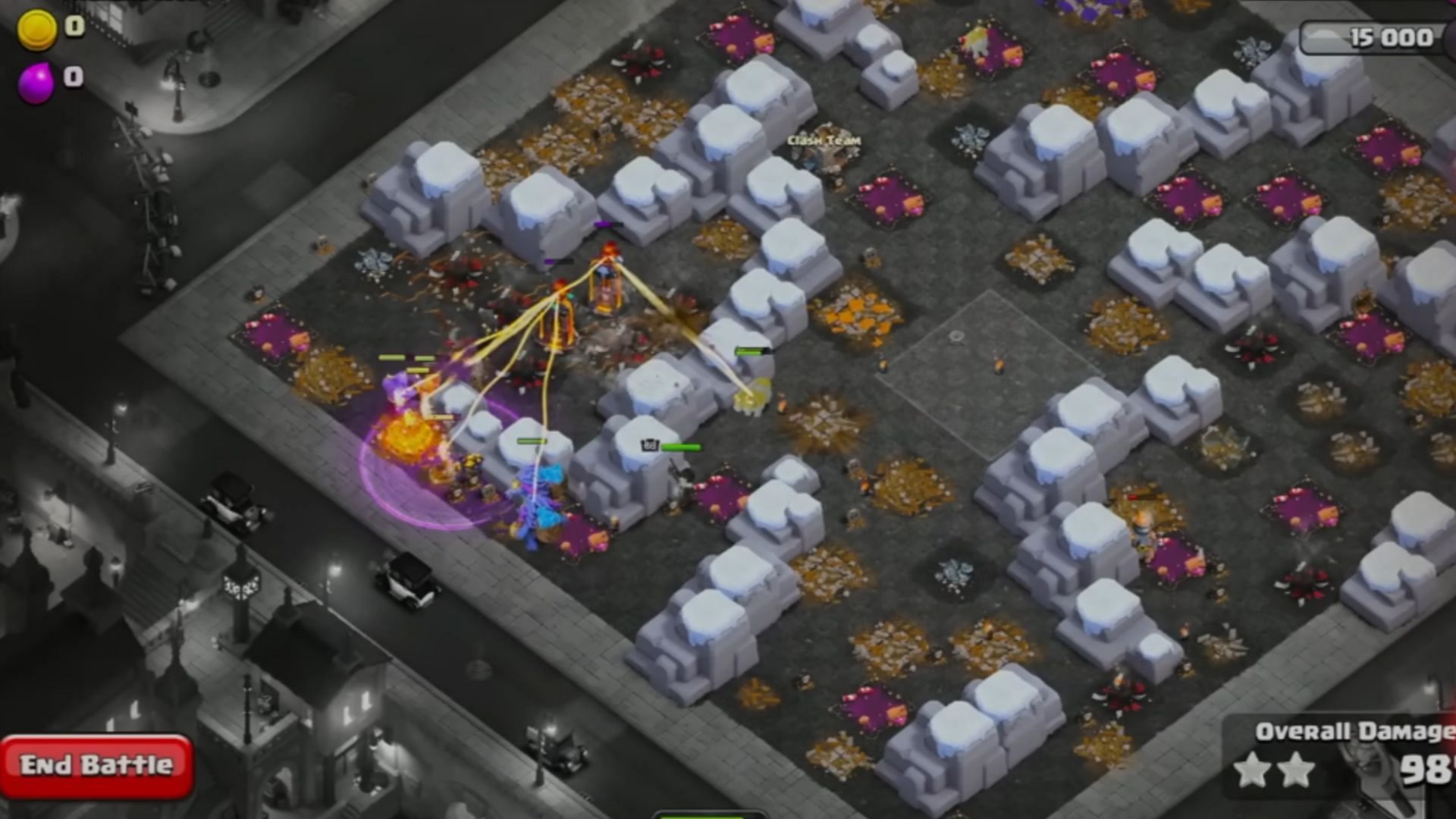 Attack on Inferno Tower (Image via Supercell)