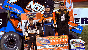 NASCAR Kubota High Limit Racing: Full race results of Saturday’s dirt racing event at Lucas Oil Speedway