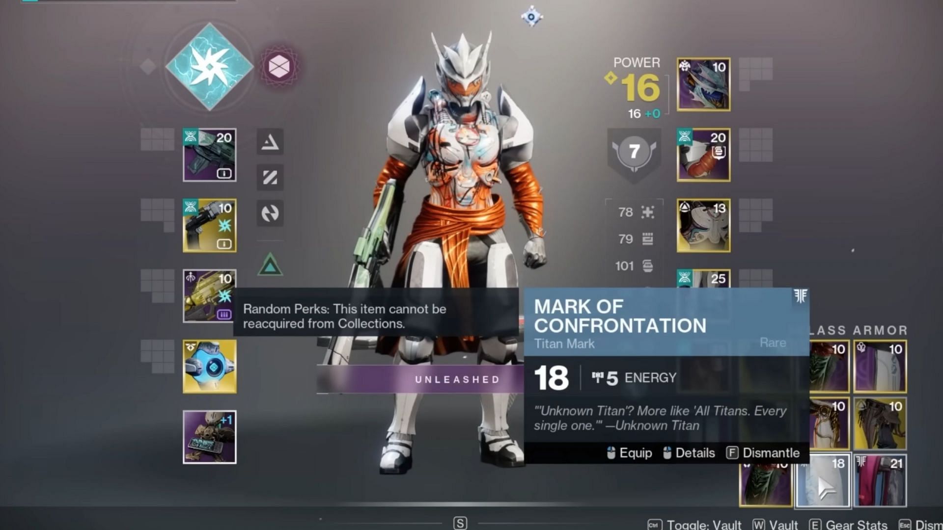 Power level (Image via Bungie/DattoYT) 
