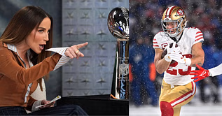 Kay Adams makes feelings known on Christian McCaffrey's return reigniting 49ers Super Bowl window