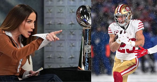 Kay Adams makes feelings known on Christian McCaffrey's return reigniting 49ers Super Bowl window
