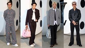 BTS' j-hope, NCT's Yuta, GOT7's Jackson Wang, BamBam and Fourth turn heads at the Louis Vuitton Men's SS26 Show