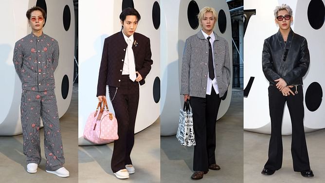 BTS' j-hope, NCT's Yuta, GOT7's Jackson Wang, BamBam and Fourth turn heads at the Louis Vuitton Men's SS26 Show