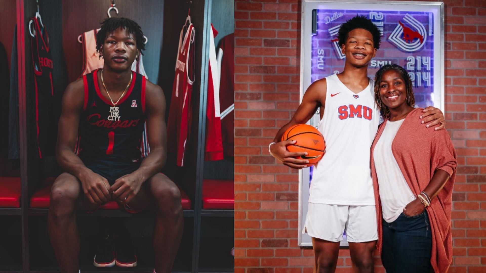 5-star Miami signee Shelton Henderson is &quot;all smiles&quot; as he arrives on the first day of training with Jai Lucas