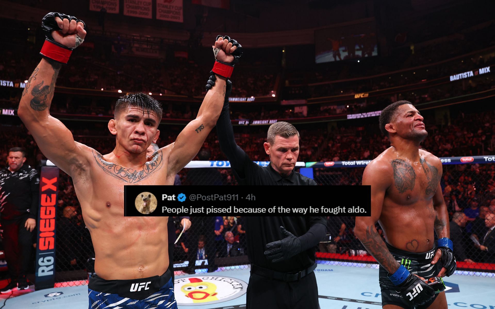 Fans react to Mario Bautista