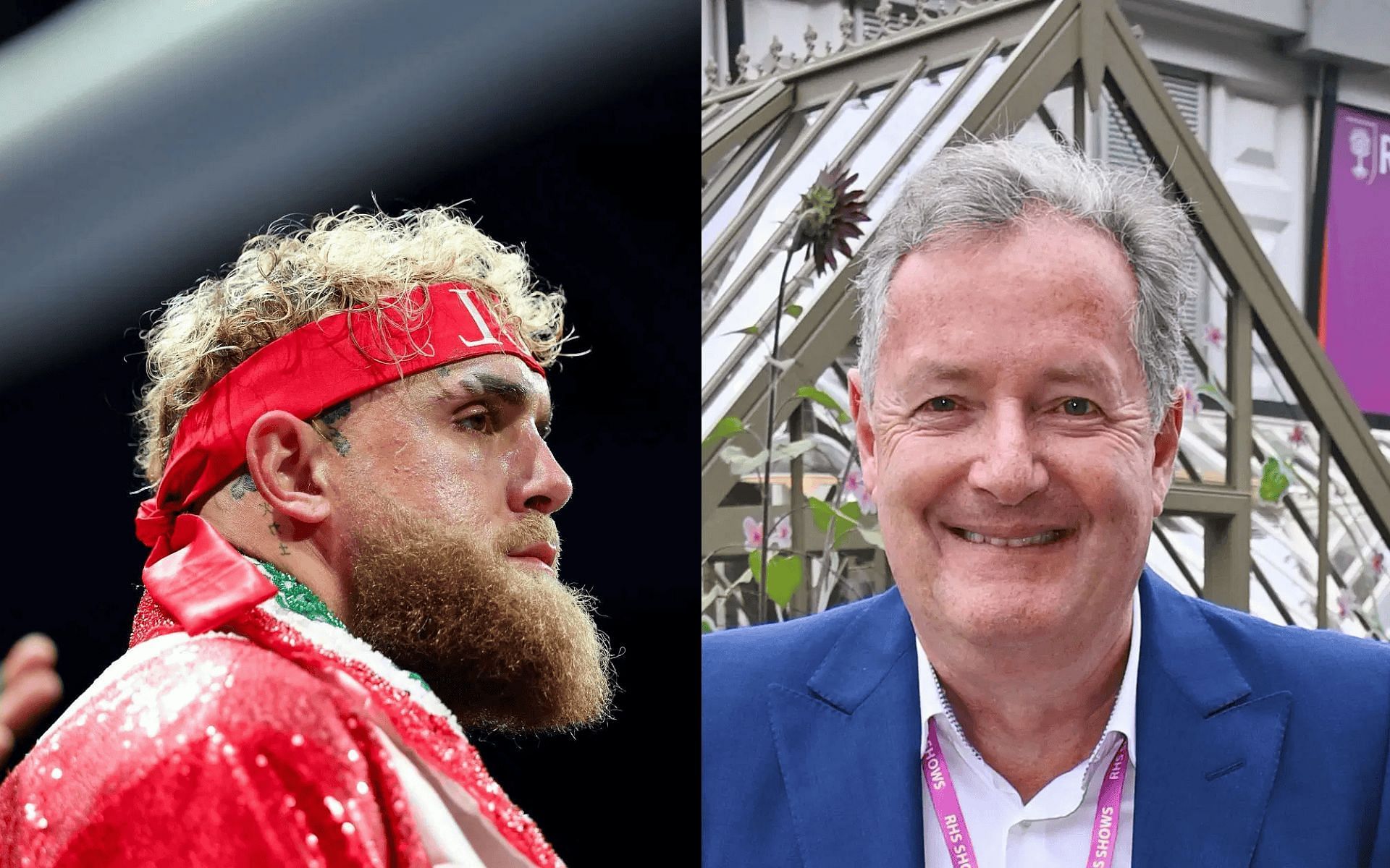 Jake Paul (left) threatens to sue Piers Morgan (right) and other critics. [Images courtesy: Getty]
