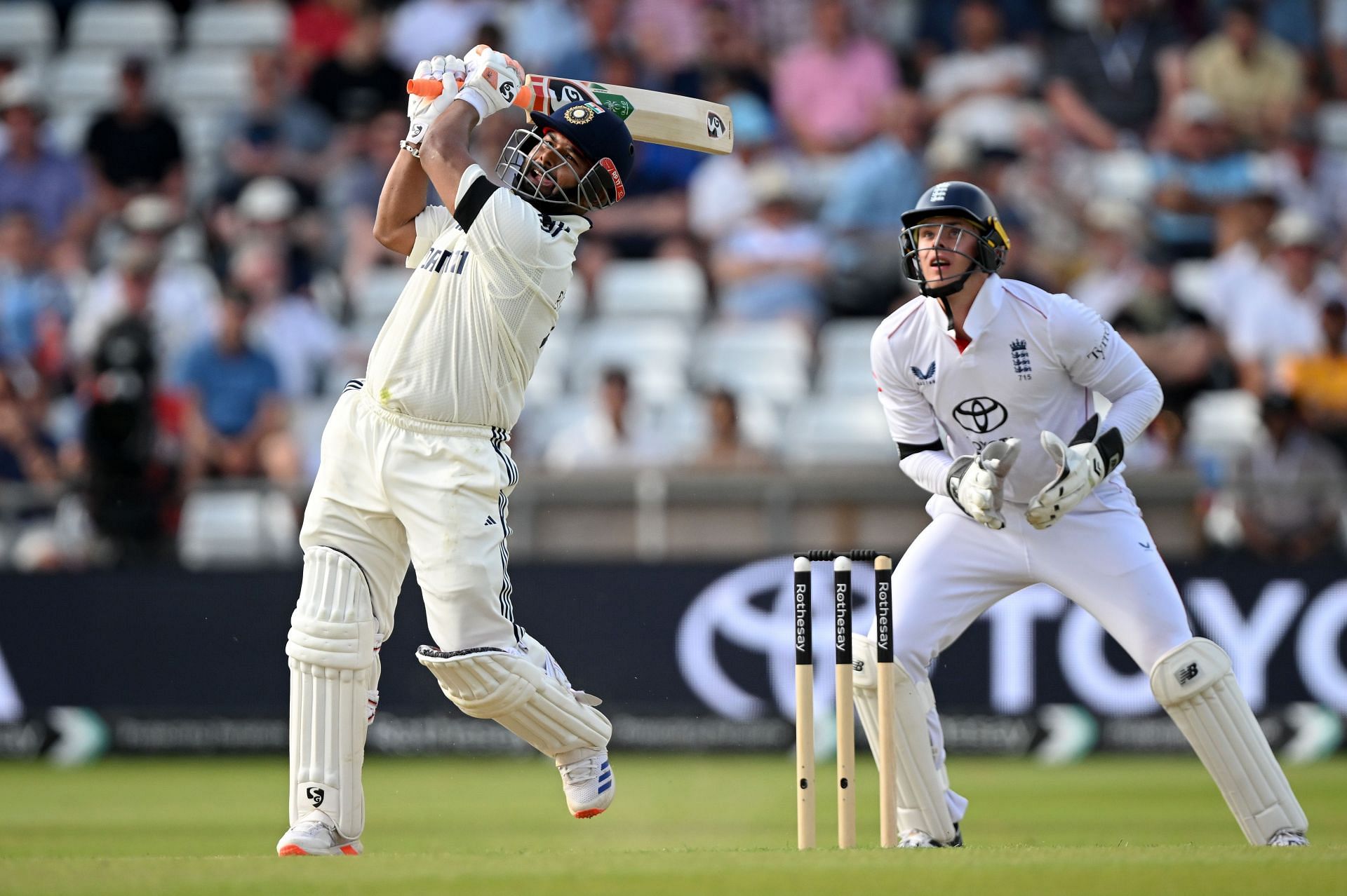Rishabh Pant struck 12 fours and six sixes during his 134-run knock. [P/C: Getty]