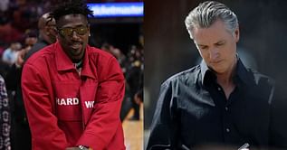 "I had sex with your wife": Antonio Brown makes wild statement to Gavin Newsom after California Governor plans to sue Trump Administration