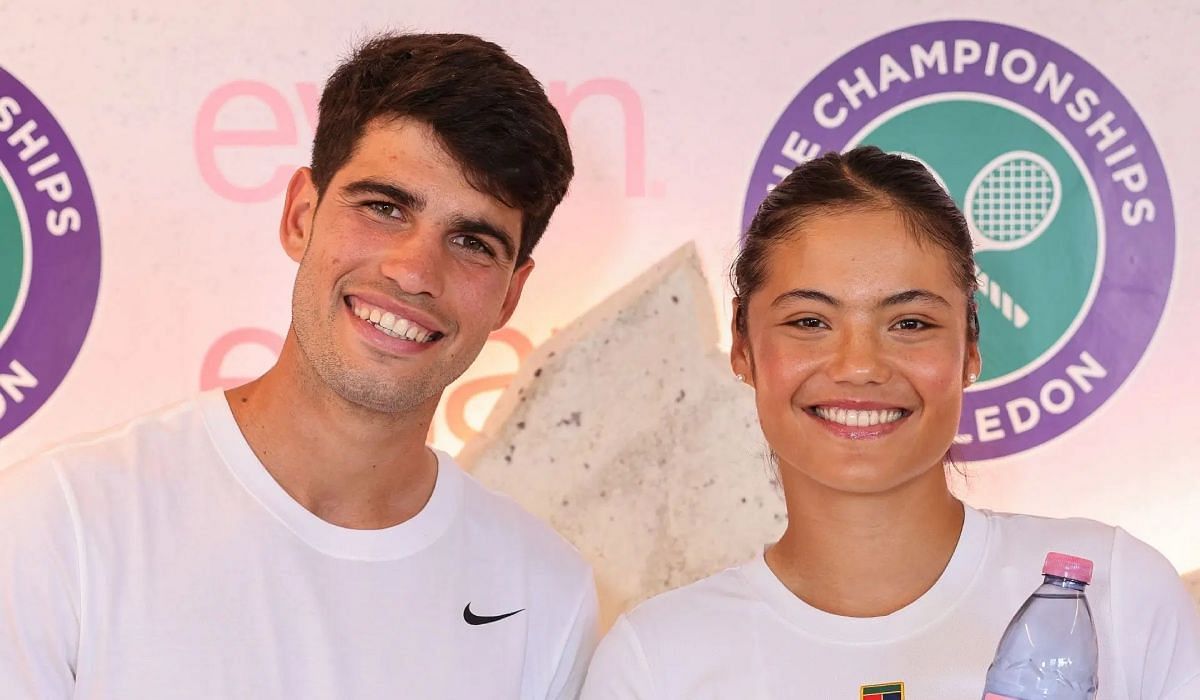 Carlos Alcaraz and Emma Raducanu -  Source: GettY 
