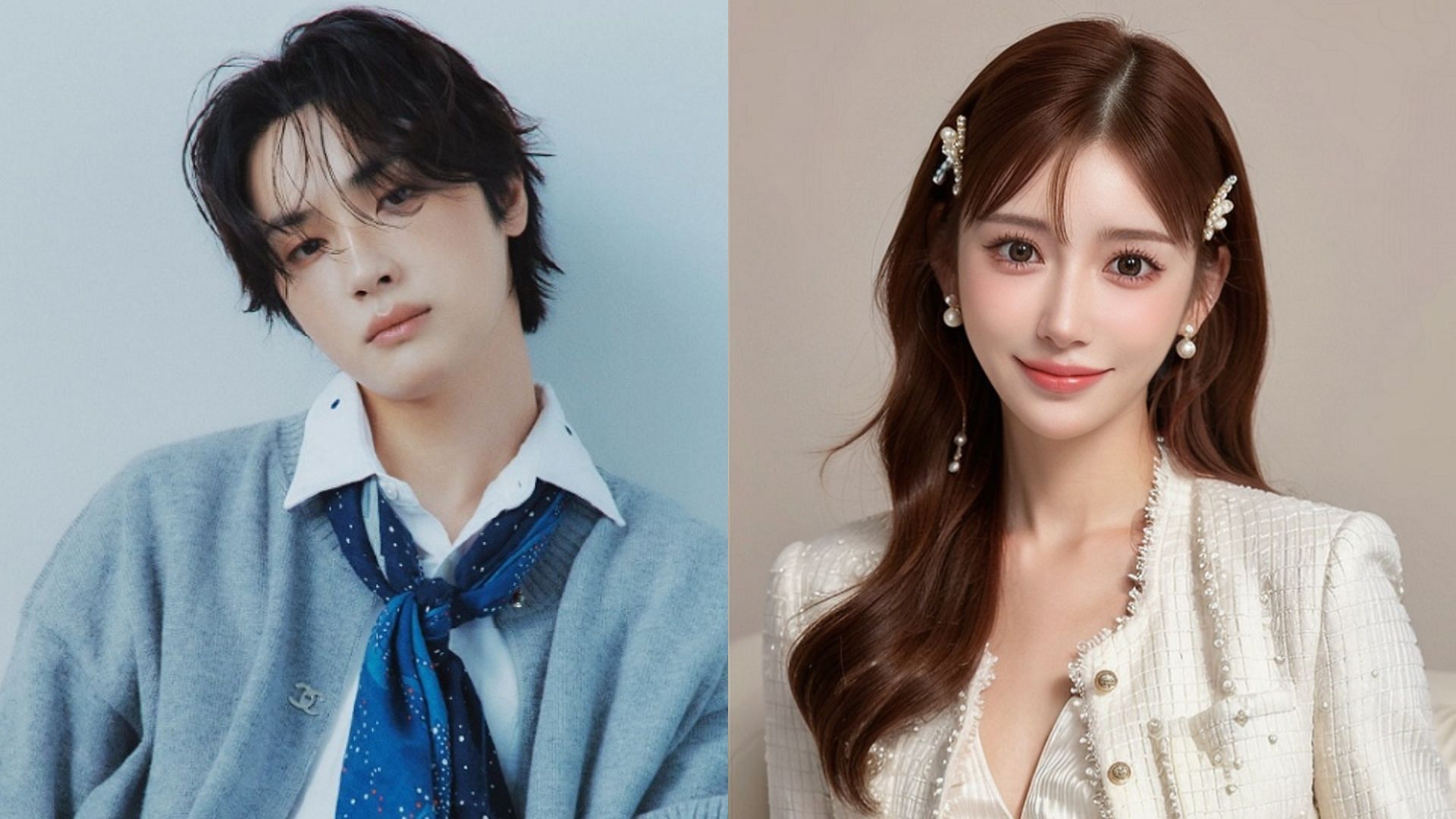 Fans slam ONE HUNDRED over The Boyz Ju Haknyeon&rsquo;s contract termination after his meeting with Japanese AV actress (Image Via Instagram/@theboyz_officl and @asukakiraran) 