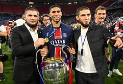Islam Makhachev shares major UEFA Champion's League moments ft. Khabib Nurmagomedov