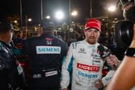 Kyle Kirkwood giving an interview after winning the Bommarito Automotive Group 500 - Source: Getty