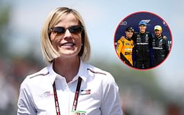 Toto Wolff's wife, Susie Wolff, gives special mention to Lewis Hamilton, George Russell, and Lando Norris for being supportive of the F1 Academy