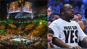 Former WWE star interrupted during emotional segment ahead of high-stakes match