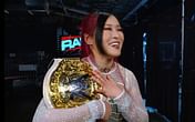 WWE legend meets Iyo Sky backstage on RAW and praises her World Title run