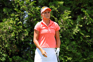 Lexi Thompson takes four legged friend Leo for his ‘football debut’ after Dow Championship disappointment