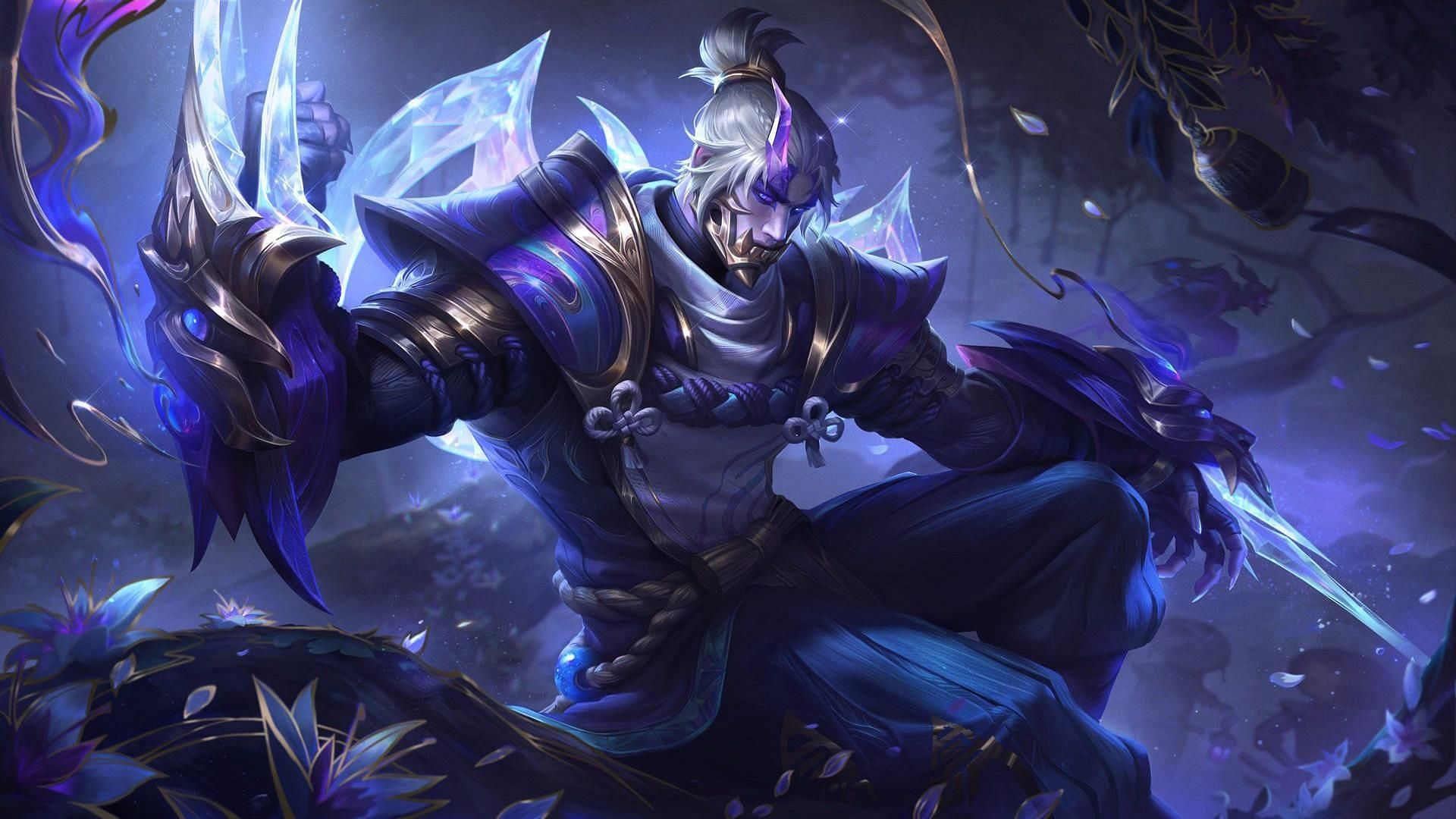 LoL Act 2 Battle Pass features Prestige Spirit Blossom Zed (Image via Riot Games)