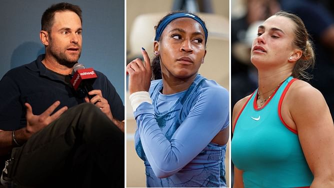 Andy Roddick laments Coco Gauff not getting "enough credit" for outsmarting Aryna Sabalenka in French Open final