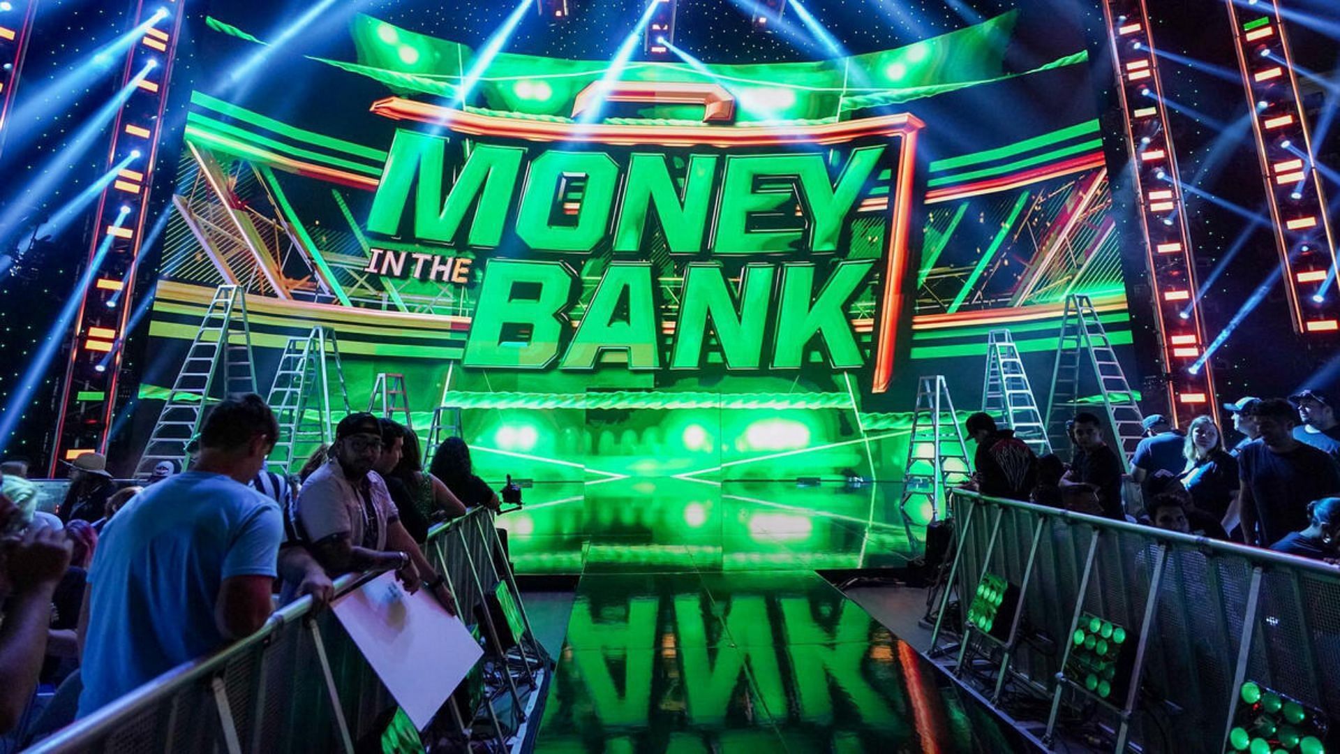 WWE Money in the Bank stage [Image Credits: WWE.com]