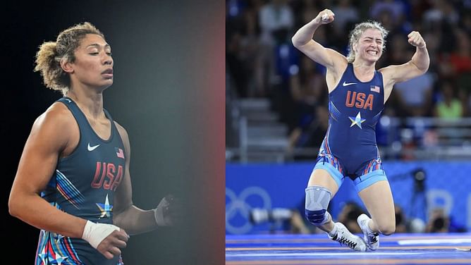 Kennedy Blades reacts to Helen Maroulis' near-retired wrestling career phase before making world championships team