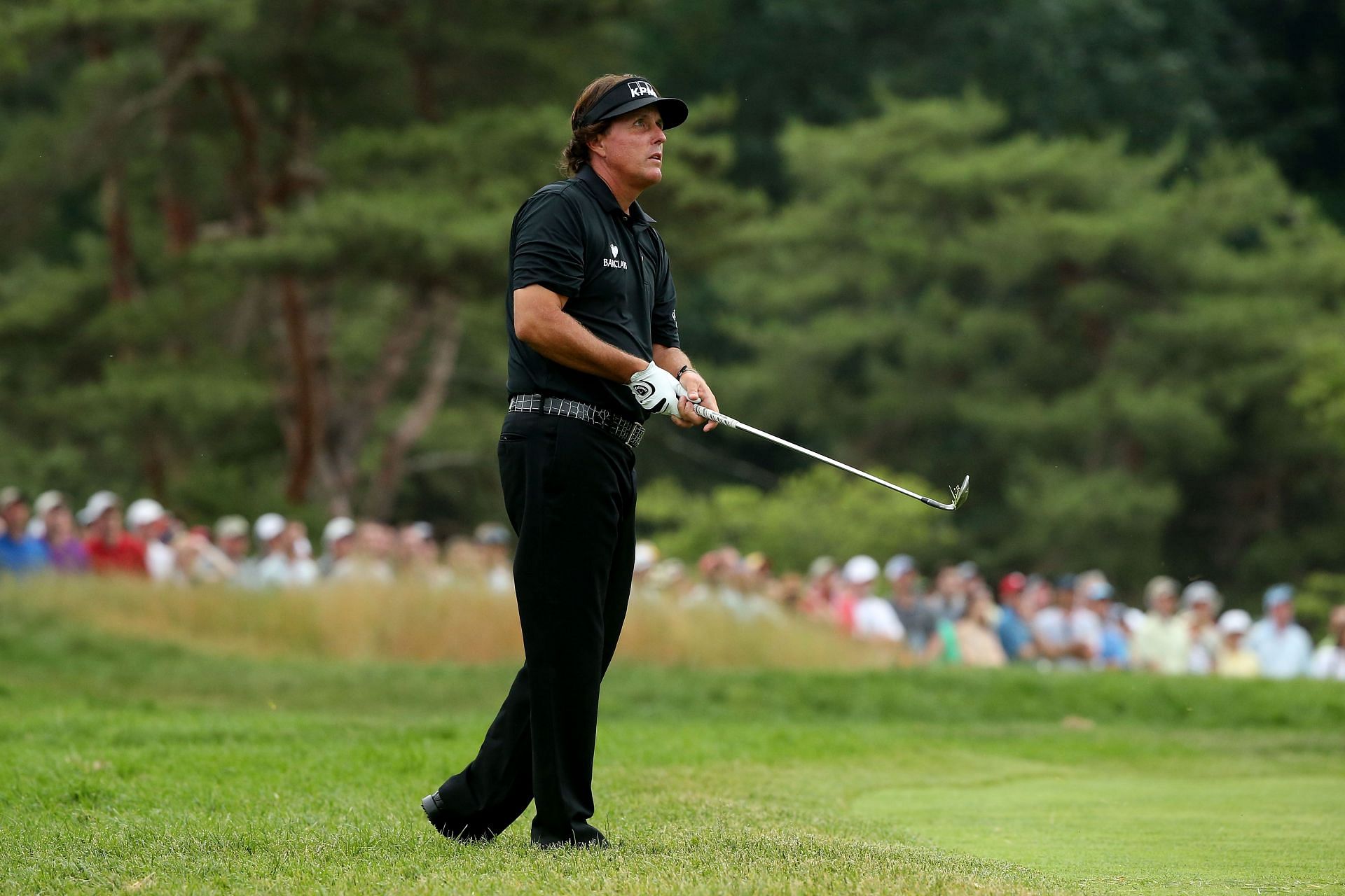 Phil Mickelson at the 2013 U.S. Open in Merion Golf Club - Source: Getty
