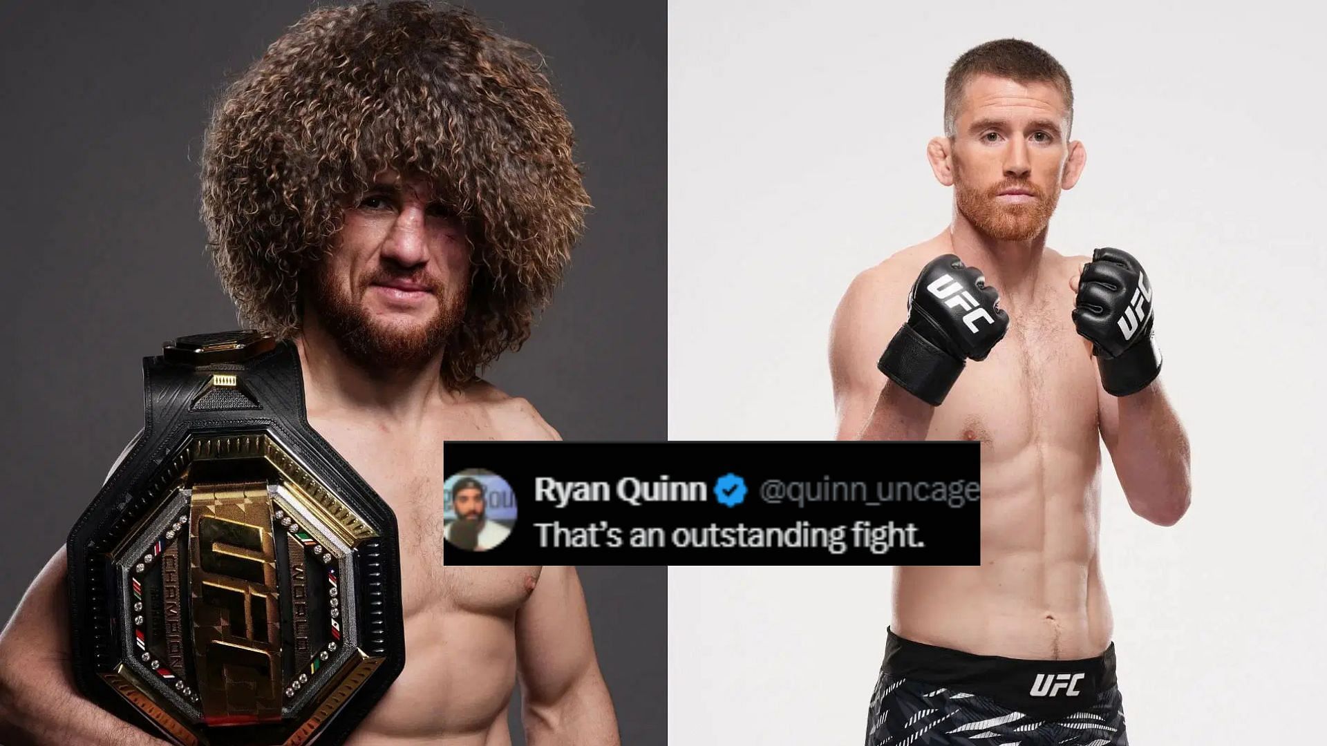 Merab Dvalishvili (left) wants to fight Cory Sandhagen (right) in 2025. [Images courtesy: Getty Images]