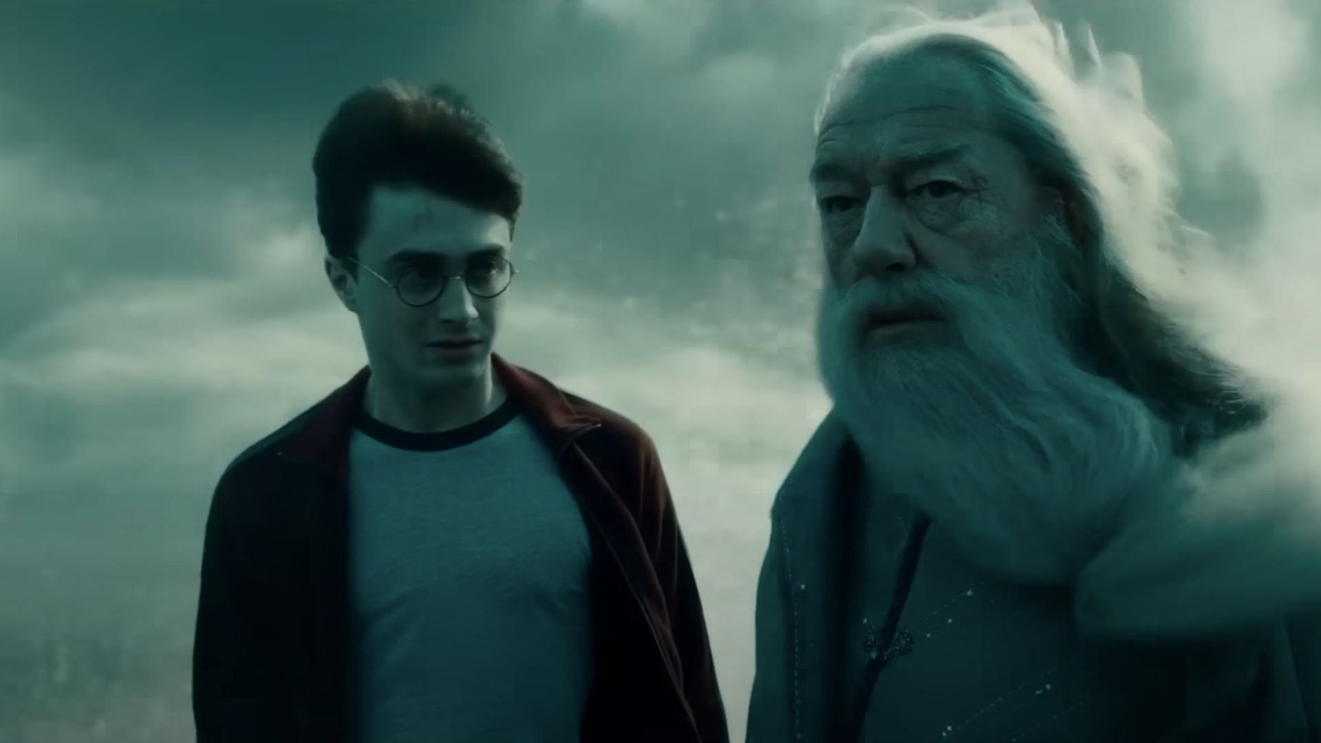 Dumbledore and Harry discuss his destiny (Image via Warner Bros)