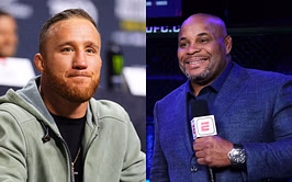 Daniel Cormier jumps on viral trend, leaves Justin Gaethje baffled with wholesome conversation