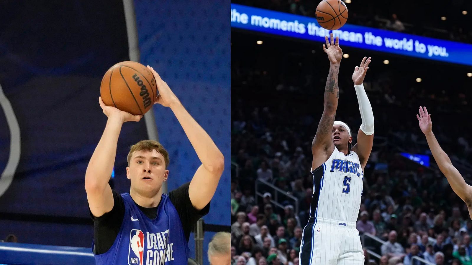 Cooper Flagg, likely to follow fellow Duke alum Paolo Banchero as a No. 1 overall pick, was a certain NBA Draft greenroom invitee. (Photo Credits: IMAGN)