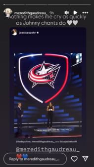 via Instagram/@meredithgaudreau_