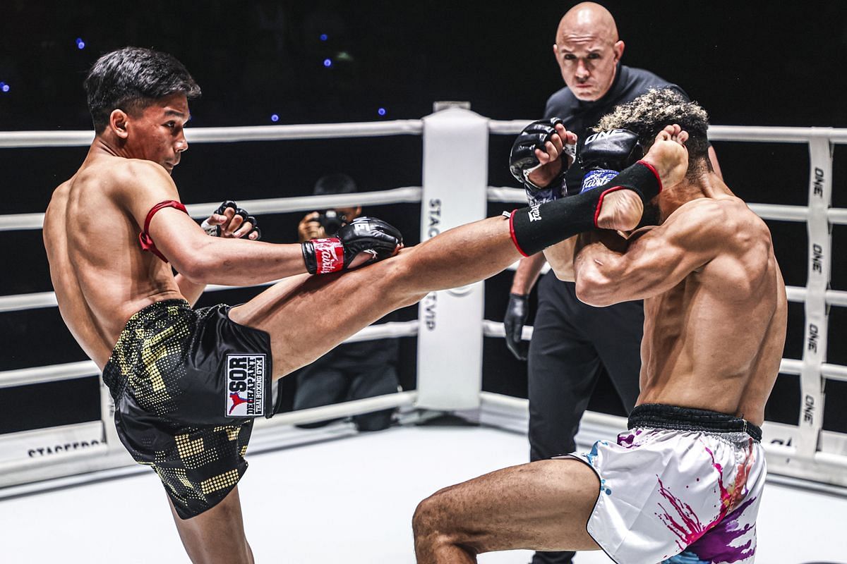 Aliff produced a superb knockout of Zakaria El Jamari in August 2024. [Photo via:ONE Championship]
