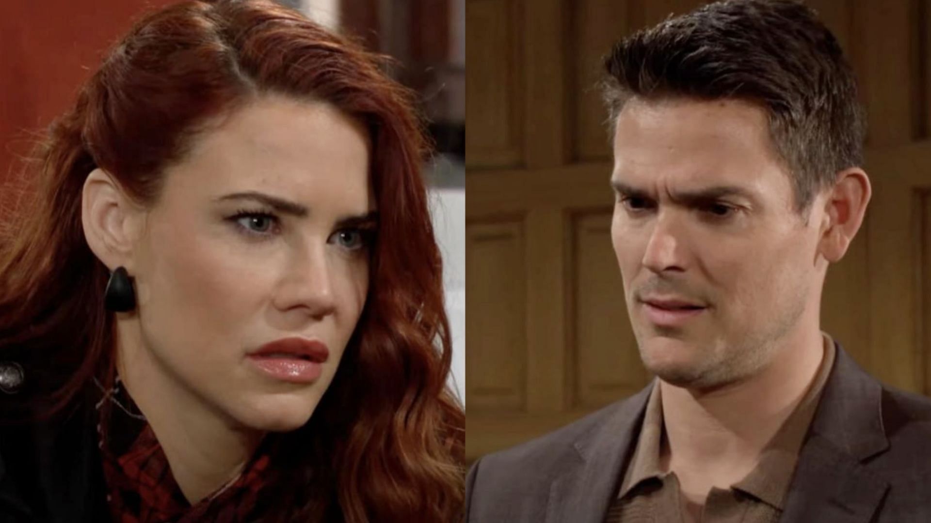 Sally and Adam (Image via Youtube / Y&amp;R INSIDER)