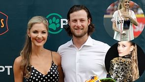 Alex Bregman, Cody Bellinger's wives react to Gerrit Cole's spouse Amy stealing the spotlight at Carlos Rodon's partner's birthday celebration