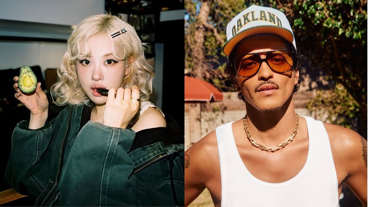 "This is so unnecessary"- Fans defend BLACKPINK's Rosé as Bruno Mars mention in PSY performance post draws backlash